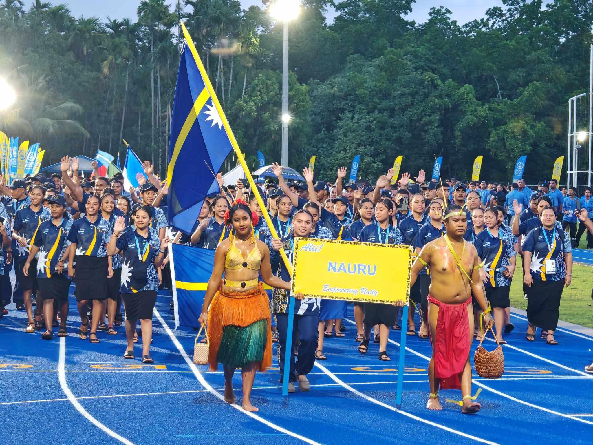 nauru olymic team