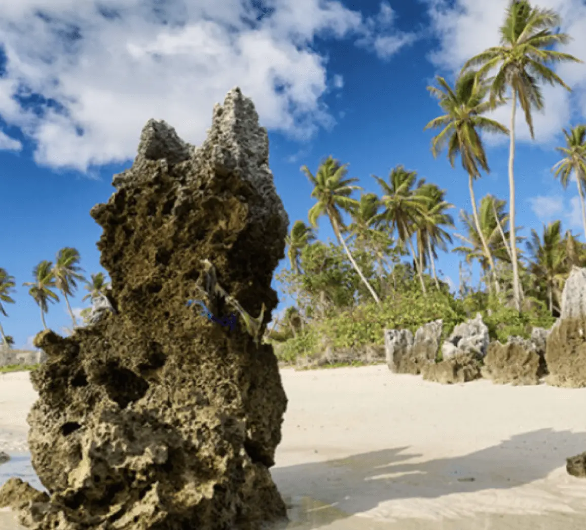 Nauru beach